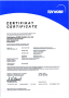 
Certificate for Frequency Inverter SK 2x0E, size 4 - Zertifikat für Frequenzumrichter mit sicheren Abschaltwegen - SK 2x0E, Baugröße 4 (C330702)
