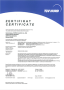 
Certificate for Frequency Inverter SK 2x5E, size 1 - 3 - Zertifikat für Frequenzumrichter mit sicheren Abschaltwegen - SK 2x5E, Baugröße 1 - 3 (C330703)
